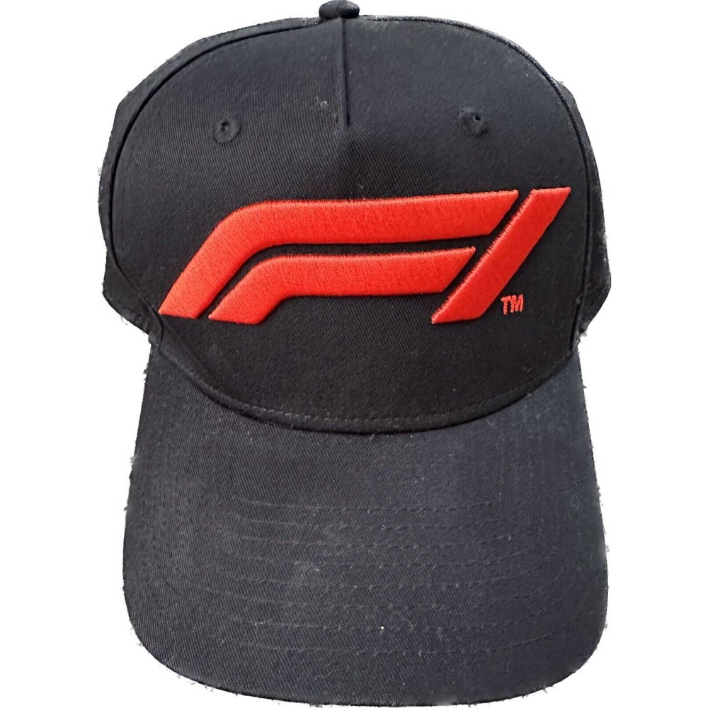 Formula 1 One Official Product Black Adjustable Hat